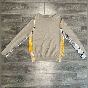 Benatra Knit Sweater in Tan Color
